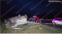 Armenia driver flees to Georgia after deadly car crash