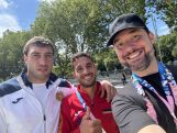 Alexis Ohanian supports Armenian athletes at Paris Olympics