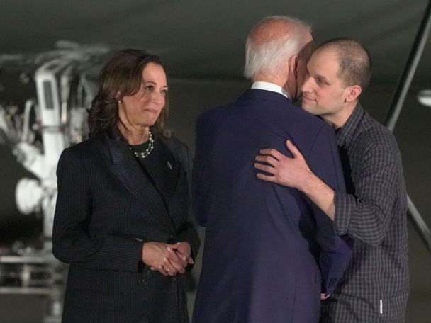 Americans freed from Russian prisons under landmark exchange deal land in US