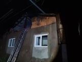 Fire breaks out in roof of house in Armenian city