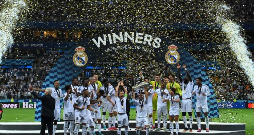 Real Madrid win sixth UEFA Super Cup