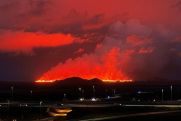 В Исландии началось извержение вулкана Сундхнукур, эвакуирован район