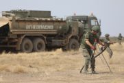 Водителей военной базы ЮВО в Армении подготовили к действиям в условиях пожароопасной обстановки