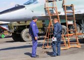 На российской военной базе в Армении проведено плановое техническое обслуживание авиационной техники