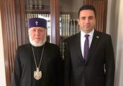 Ален Симонян не примет участия в церемонии переосвящения Эчмиадзинского собора и чине освящения Святого мира