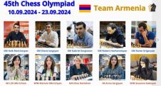 Հայաստանի տղամարդկանց և կանանց հավաքականների կազմերը՝ շախմատի համաշխարհային օլիմպիադայում