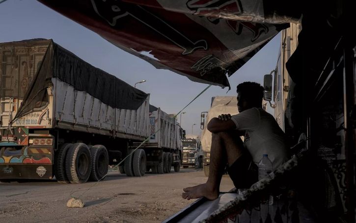 Israeli strike on Gaza tent camp kills at least 40 people