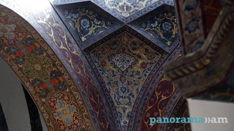 Цвета фресок Эчмиадзинского собора приблизились к цветам, написанным Овнатанянами