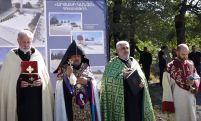 Groundbreaking ceremony for monument to fallen Artsakh soldiers held at Yerablur