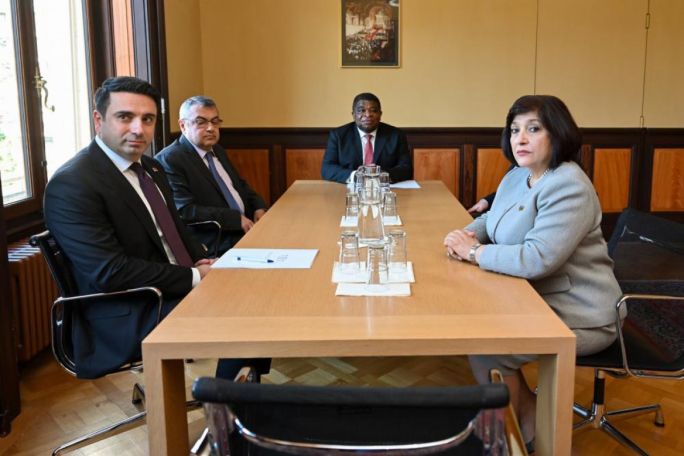 Ալեն Սիմոնյանը կրկին կհանդիպի Ադրբեջանի մեջլիսի նախագահ Սահիբա Գաֆարովայի հետ