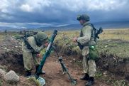 Минометчики ЮВО в Армении уничтожили условного противника в ходе тактических учений