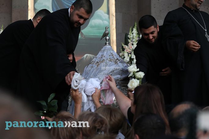 Etchmiadzin cathedral to serve Divine and Immortal Liturgy till Oct. 6