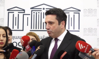 'The ball is in Azerbaijan's court' on peace deal, Armenian speaker says