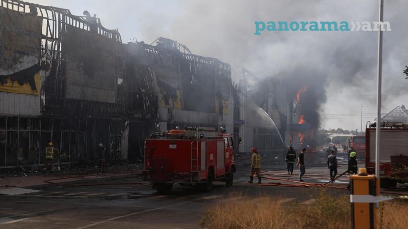 No one injured in Yerevan market fire, deputy minister says