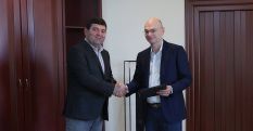 Businessman and benefactor Mikayel Vardanyan was awarded the title of Honorary citizen of Masis community
