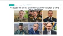 «Голос Армении»: К сведению СК РА: список Окампо остается в силе – плюс Пашинян