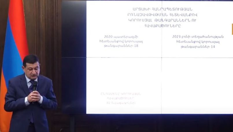 Արցախում կորցրել ենք ավելի քան երեք տասնյակ թանգարան. Սերգեյ Շահվերդյան