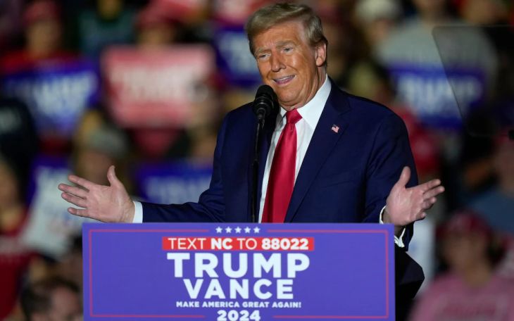 Trump leading in majority of swing states, poll shows
