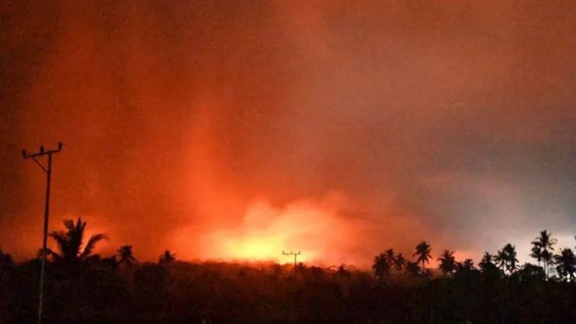 At least 10 killed after volcano erupts in Indonesia
