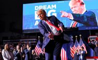 Победный танец Дональда Трампа уже завирусился в Сети
