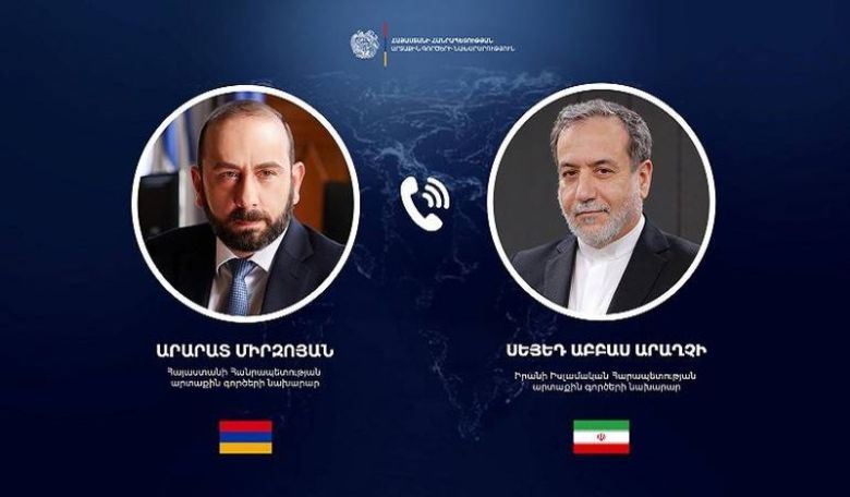 Միրզոյանն ու Իրանի ԱԳ նախարարը հեռախոսազրույց են ունեցել
