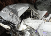 Three injured in car crash in Armenia's Gegharkunik