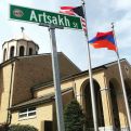 Banner at Armenian church in Watertown vandalized, police say