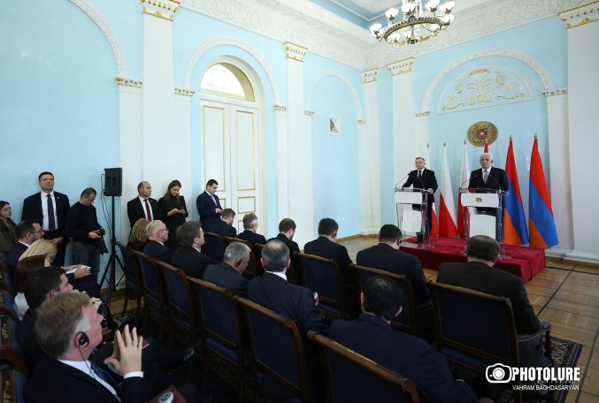 ՌԴ-ն իր դոմինանտ գործողություններն է ցանկանում իրականացնել Հարավային Կովկասում. Լեհաստանի նախագահի հայտարարությունը՝ Երևանից