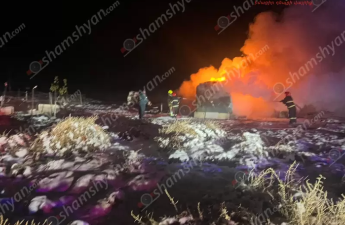 Խոշոր հրդեհ՝ Նուբարաշենում