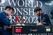 World Chess Championship Game 4 ends in draw