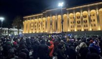 Վրաստանի մի քանի քաղաքներում բողոքի ցույցեր են ընթանում