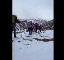 На территории водопада Гехарота в Армении участников отправившейся в поход группы нашли с травмами и признаками обморожения