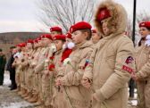 В День Неизвестного Солдата военнослужащие военной базы ЮВО в Армении приняли участие в возложении венков и цветов к воинскому мемориалу