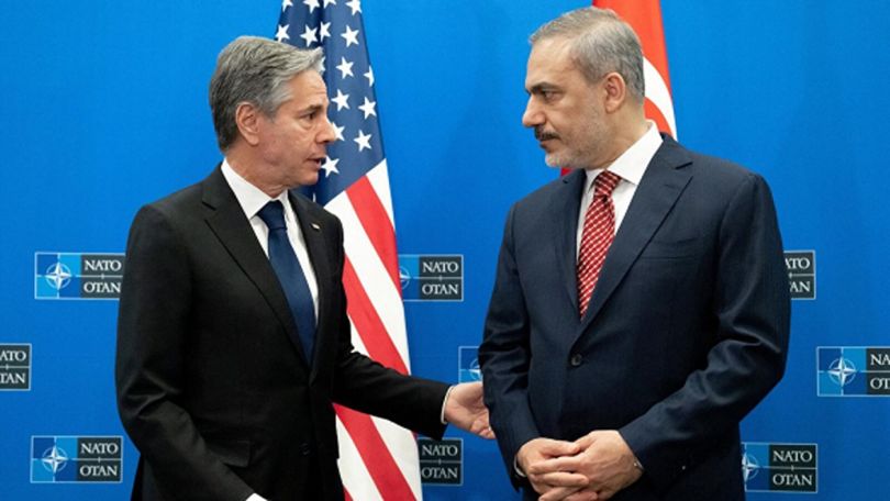 Blinken discusses situation in Syria with Turkish FM