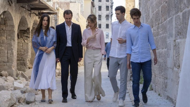 Assad and his family granted asylum in Moscow