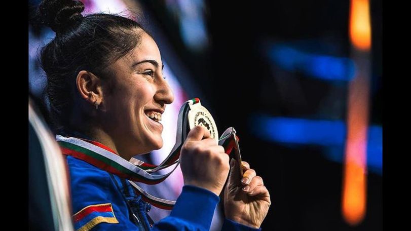 Armenia's Aleksandra Grigoryan wins bronze at World Championships