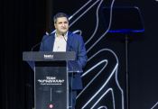 Team Telecom Armenia presents Sustainability-Linked Bonds to prospective investors at an official event