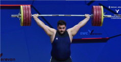Армянский тяжелоатлет Вараздат Лалаян – чемпион мира
