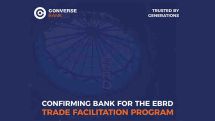 Converse Bank included in the list of Confirming Banks of the EBRD TFP