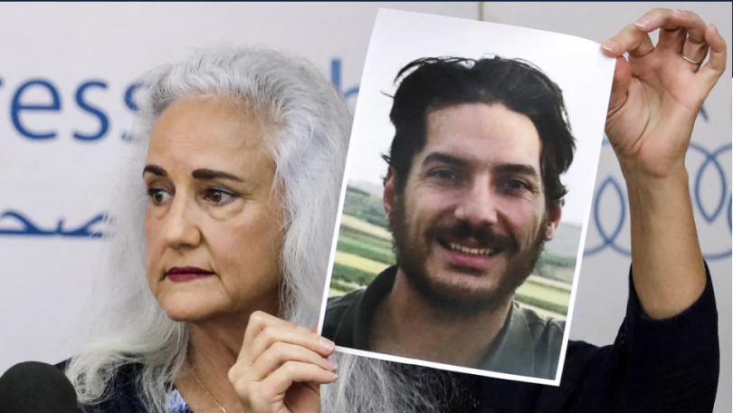 Mother of missing U.S. reporter asks Putin for help in finding her son