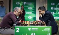 Armenia's Shant Sargsyan among leaders at World Rapid Championship