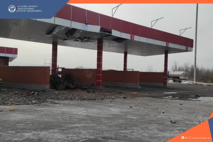 Պայթած մեքենայում թաքցրած կին է եղել