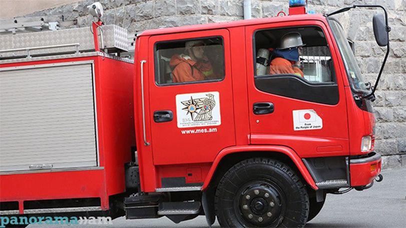 Fire breaks out at Bagratashen checkpoint warehouse