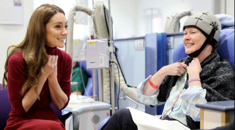 Kate Middleton reveals she is in remission from cancer