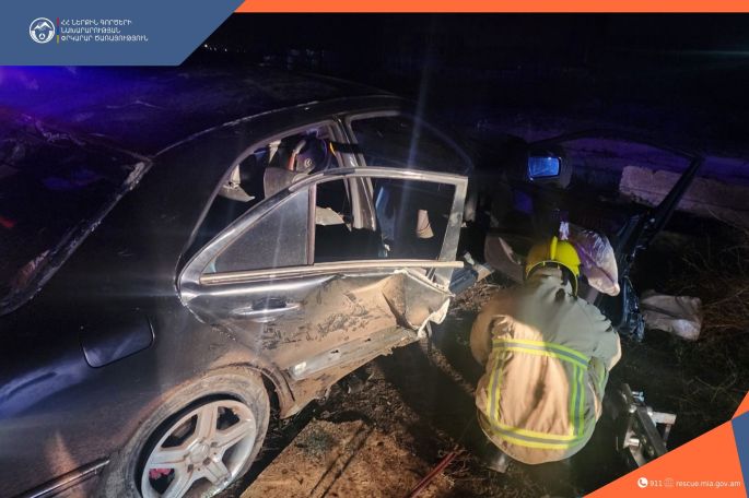 Խոշոր վթար Վեդի-Երևան ավտոճանապարհին