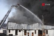 Խոշոր հրդեհ է բռնկվել Թբիլիսիի «Լիլո Մոլ»-ի  պահեստներից մեկում