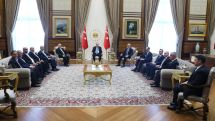 Էրդողանը հանդիպել է ՀԱՄԱՍ-ի պատվիրակության հետ