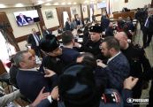 In pictures: Tensions flare at Yerevan City Council session