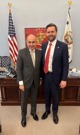 В Вашингтоне Никол Пашинян встретился с вице-президентом США Джеймсом Дэвидом Вэнсом