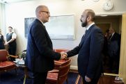 Արարատ Միրզոյանը հանդիպում է ունեցել Նորվեգիայի խորհրդարանի պաշտպանության հանձնաժողովի անդամների հետ